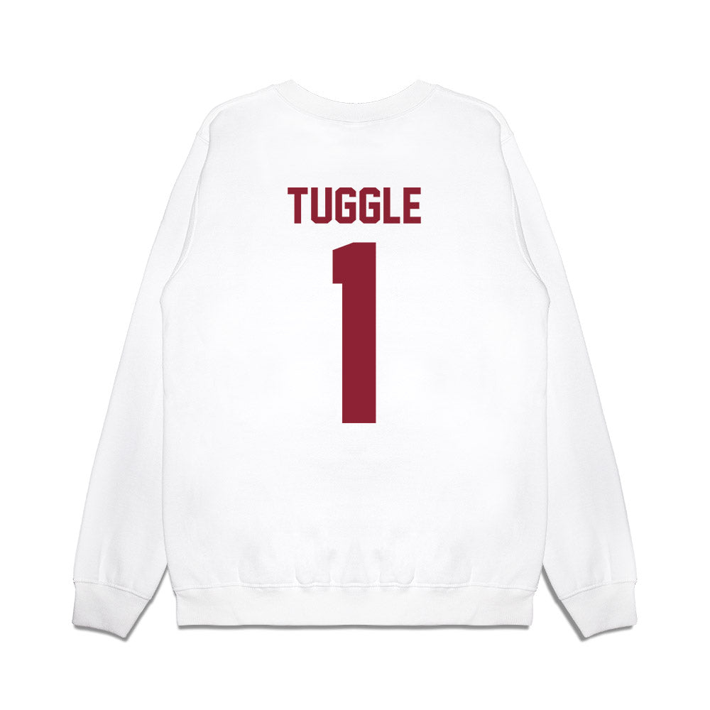 South Carolina - NCAA Football : Nitro Tuggle - Vintage Helmet Premium Crewneck Sweatshirt-1