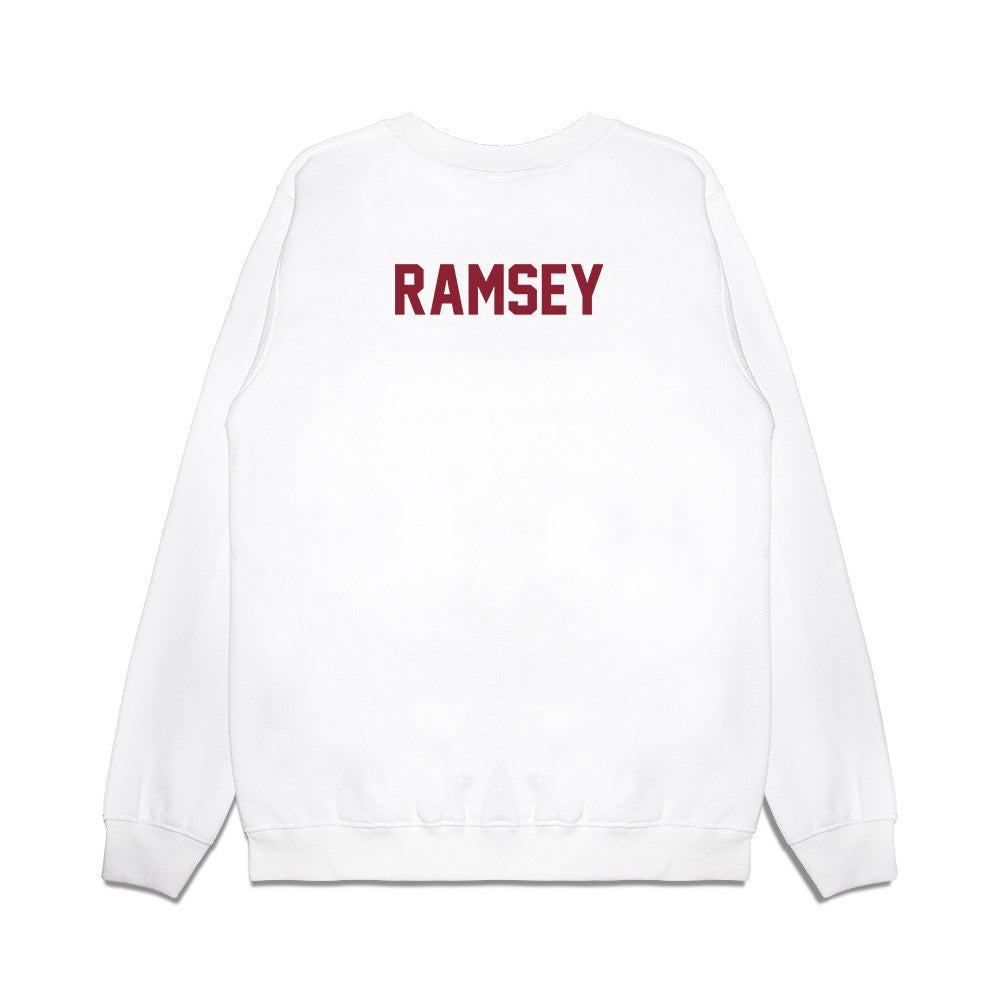 South Carolina - NCAA Football : Caden Ramsey - Vintage Helmet Premium Crewneck Sweatshirt-1