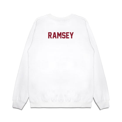 South Carolina - NCAA Football : Caden Ramsey - Vintage Helmet Premium Crewneck Sweatshirt-1