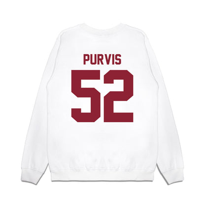 South Carolina - NCAA Football : Hank Purvis - Vintage Helmet Premium Crewneck Sweatshirt-1