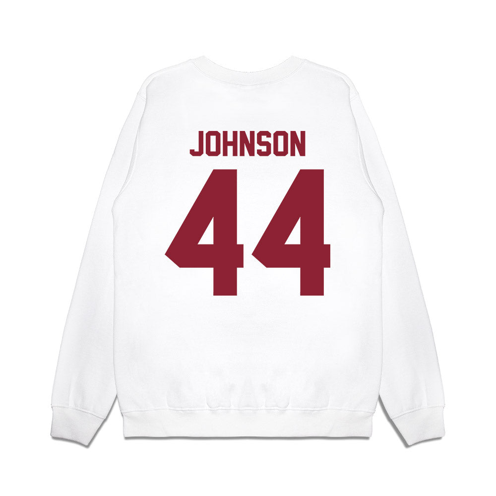 South Carolina - NCAA Football : KJ Johnson - Vintage Helmet Premium Crewneck Sweatshirt-1
