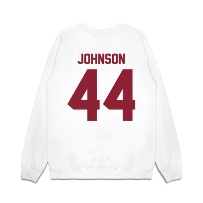 South Carolina - NCAA Football : KJ Johnson - Vintage Helmet Premium Crewneck Sweatshirt-1