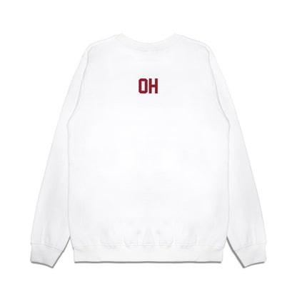 South Carolina - NCAA Football : Matthew Oh - Vintage Helmet Premium Crewneck Sweatshirt-1