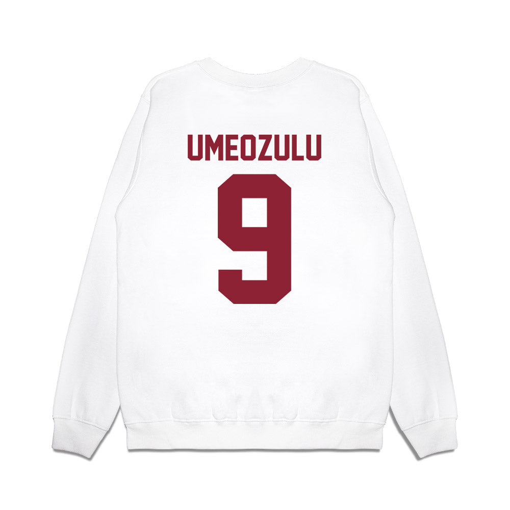 South Carolina - NCAA Football : Dezmond Umeozulu - Vintage Helmet Premium Crewneck Sweatshirt-1