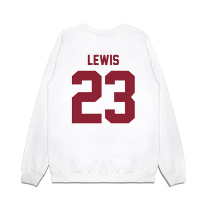 South Carolina - NCAA Football : Triston Lewis - Vintage Helmet Premium Crewneck Sweatshirt-1
