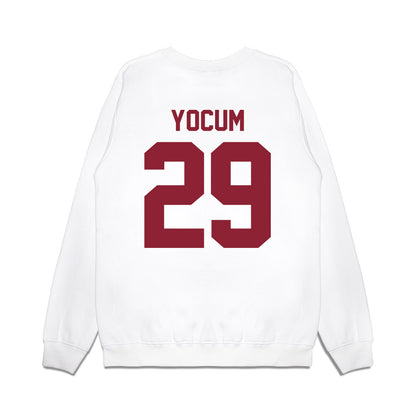 South Carolina - NCAA Football : Gunnar Yocum - Vintage Helmet Premium Crewneck Sweatshirt-1