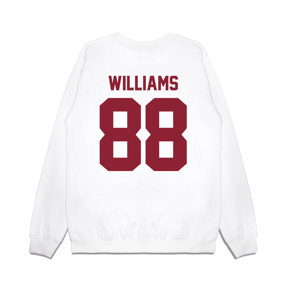 South Carolina - NCAA Football : Caleb Williams - Vintage Helmet Premium Crewneck Sweatshirt-1