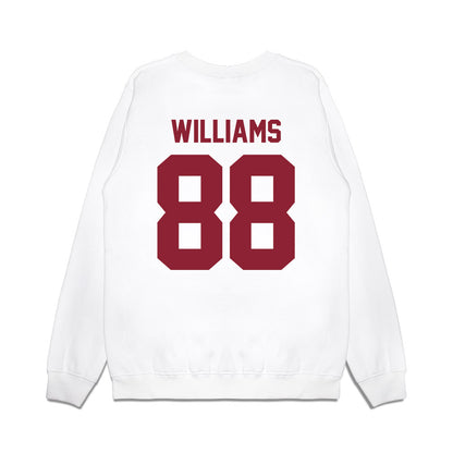 South Carolina - NCAA Football : Caleb Williams - Vintage Helmet Premium Crewneck Sweatshirt-1