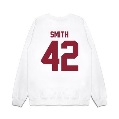 South Carolina - NCAA Football : Josh Smith - Vintage Helmet Premium Crewneck Sweatshirt-1