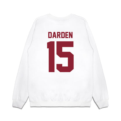 South Carolina - NCAA Football : Donovan Darden - Vintage Helmet Premium Crewneck Sweatshirt-1