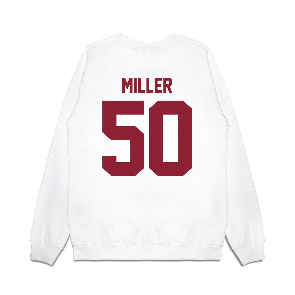 South Carolina - NCAA Football : Carter Miller - Vintage Helmet Premium Crewneck Sweatshirt-1