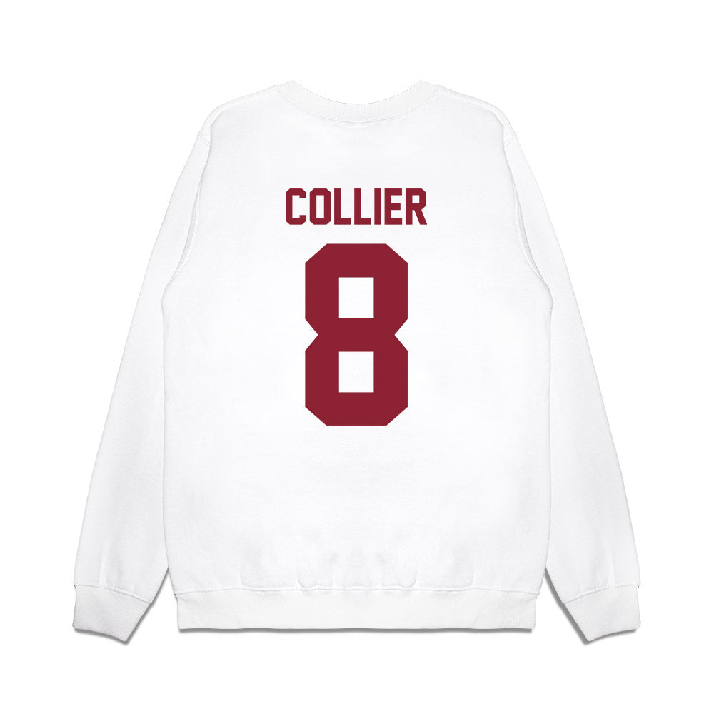 South Carolina - NCAA Football : Judge Collier - Vintage Helmet Premium Crewneck Sweatshirt-1