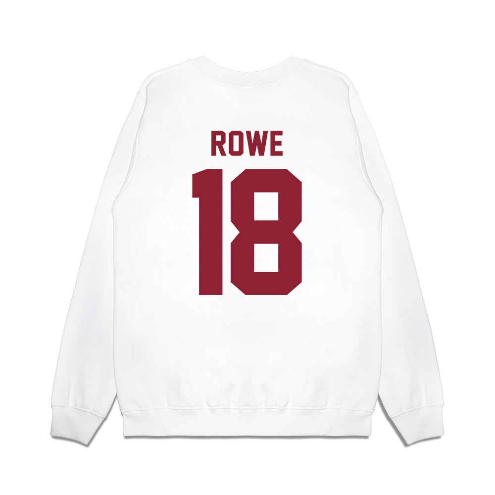 South Carolina - NCAA Football : Brian Rowe - Vintage Helmet Premium Crewneck Sweatshirt-1