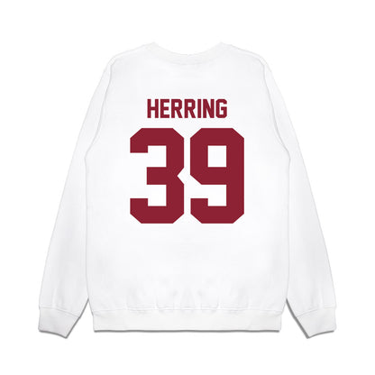 South Carolina - NCAA Football : Caleb Herring - Vintage Helmet Premium Crewneck Sweatshirt-1