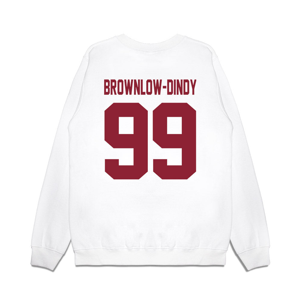 South Carolina - NCAA Football : Gabriel Brownlow-Dindy - Vintage Helmet Premium Crewneck Sweatshirt-1