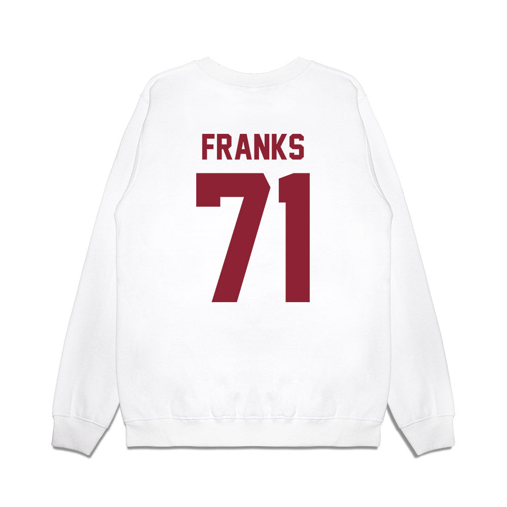 South Carolina - NCAA Football : Blake Franks - Vintage Helmet Premium Crewneck Sweatshirt-1