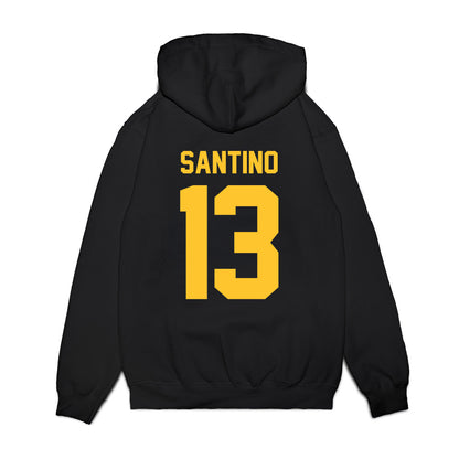 UC Berkeley - NCAA Football : Victor Santino - Vintage Helmet Premium Hooded Sweatshirt-1