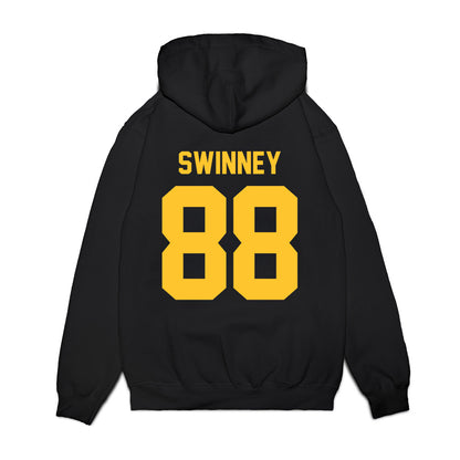 UC Berkeley - NCAA Football : Meyer Swinney - Vintage Helmet Premium Hooded Sweatshirt-1