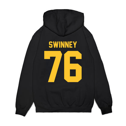 UC Berkeley - NCAA Football : Bastian Swinney - Vintage Helmet Premium Hooded Sweatshirt-1