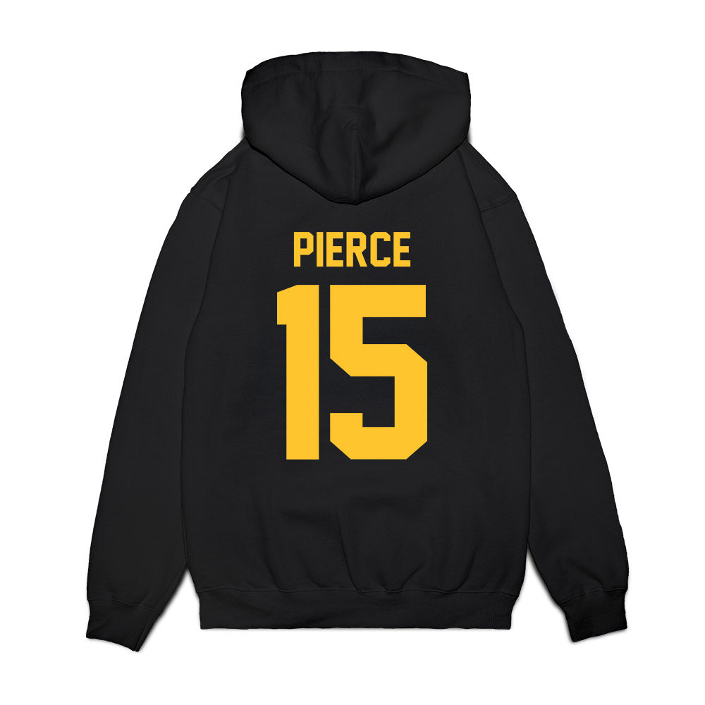 UC Berkeley - NCAA Football : Joshua Pierce - Vintage Helmet Premium Hooded Sweatshirt-1