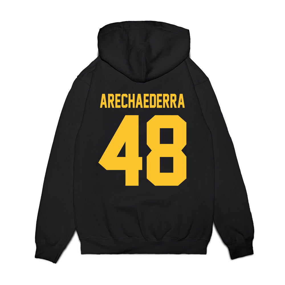 UC Berkeley - NCAA Football : Ewan Arechaederra - Vintage Helmet Premium Hooded Sweatshirt-1