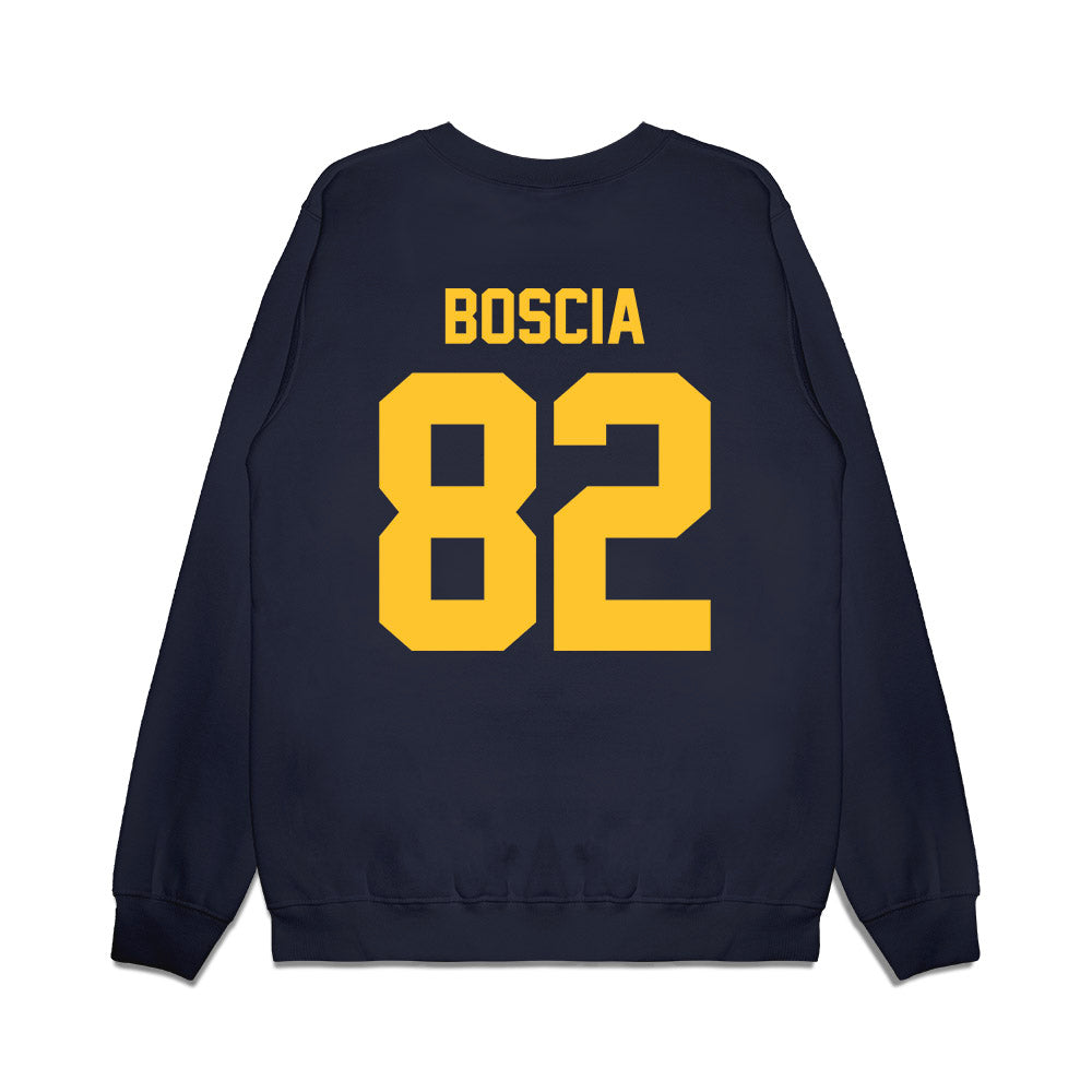 UC Berkeley - NCAA Football : Cole Boscia - Vintage Helmet Premium Crewneck Sweatshirt-1