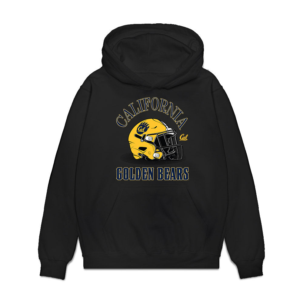 UC Berkeley - NCAA Football : Jae'on Young - Vintage Helmet Premium Hooded Sweatshirt-0