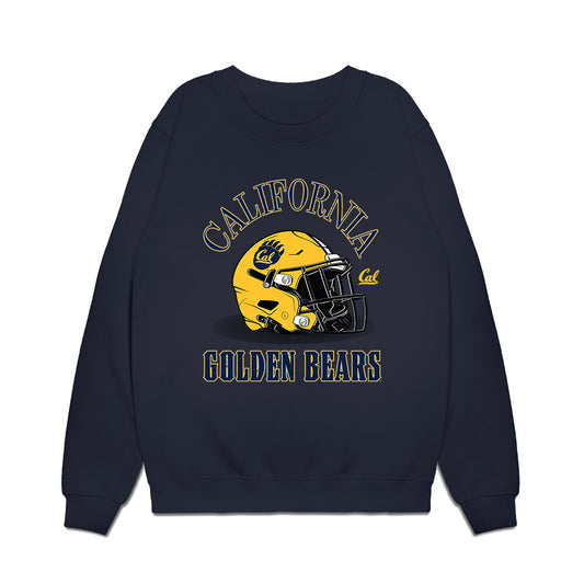 UC Berkeley - NCAA Football : John Tofi Jr. - Vintage Helmet Premium Crewneck Sweatshirt-0