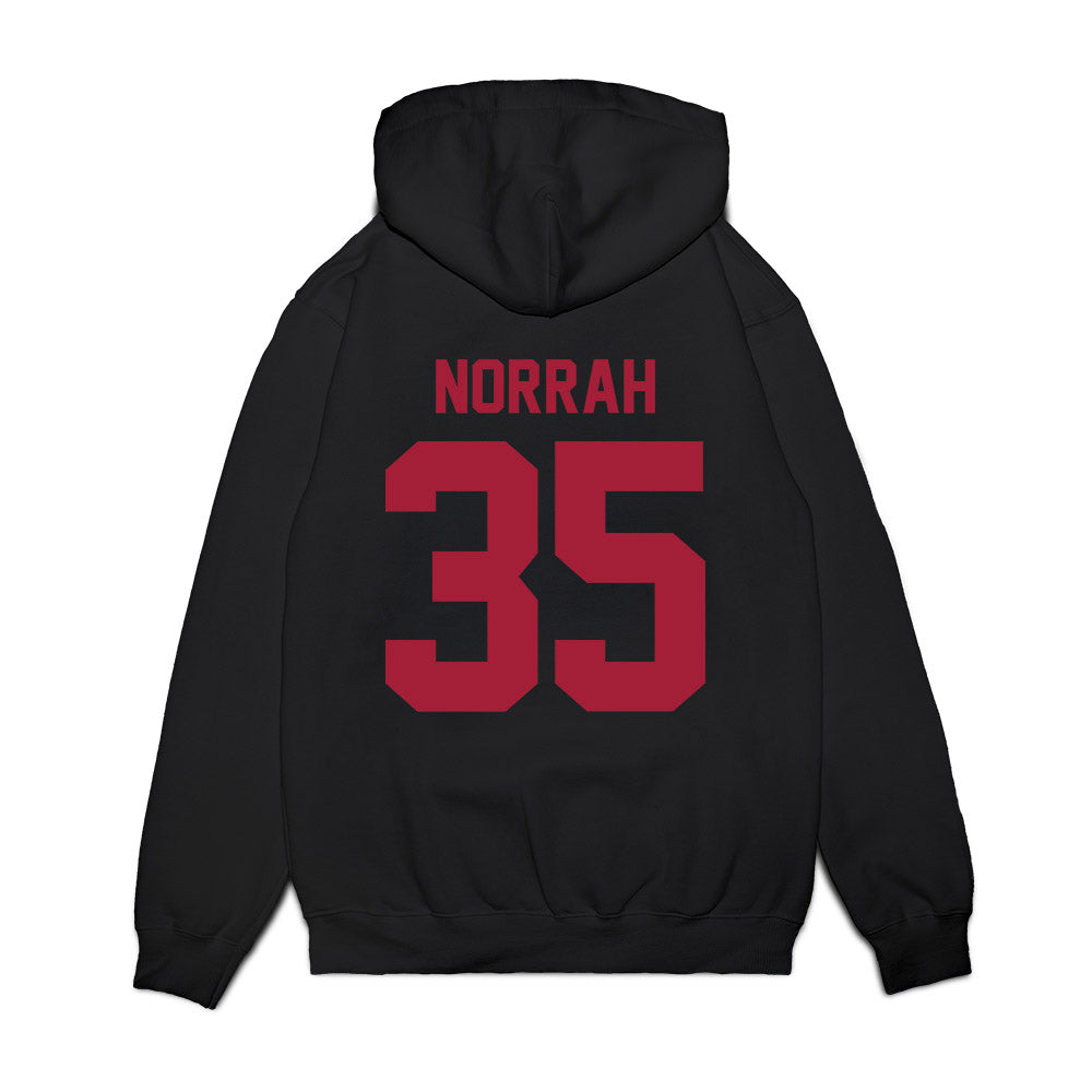 WSU - NCAA Football : Nick Norrah - Vintage Helmet Premium Hooded Sweatshirt-1