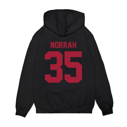 WSU - NCAA Football : Nick Norrah - Vintage Helmet Premium Hooded Sweatshirt-1
