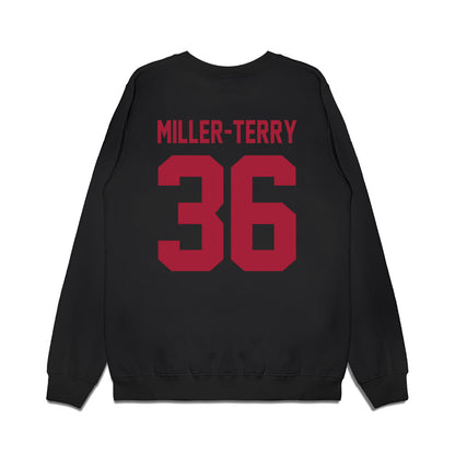 WSU - NCAA Football : Kenny Miller-Terry - Vintage Helmet Premium Crewneck Sweatshirt-1