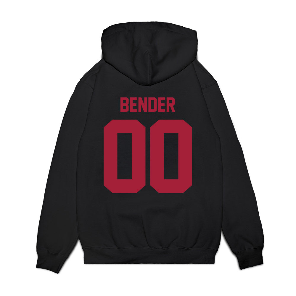 WSU - NCAA Football : Oliver Bender - Vintage Helmet Premium Hooded Sweatshirt-1