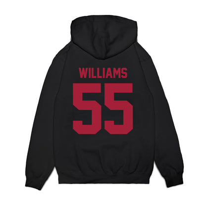 WSU - NCAA Football : Arion Williams - Vintage Helmet Premium Hooded Sweatshirt-1