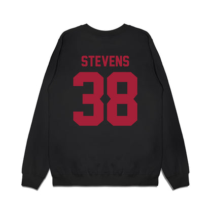WSU - NCAA Football : Jack Stevens - Vintage Helmet Premium Crewneck Sweatshirt-1