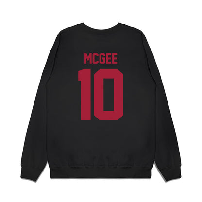 WSU - NCAA Football : Lance McGee - Vintage Helmet Premium Crewneck Sweatshirt-1