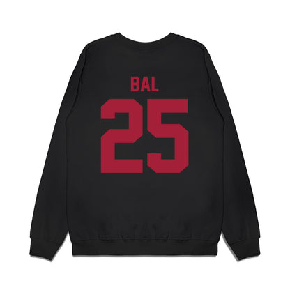 WSU - NCAA Football : Jackquintin Bal - Vintage Helmet Premium Crewneck Sweatshirt-1