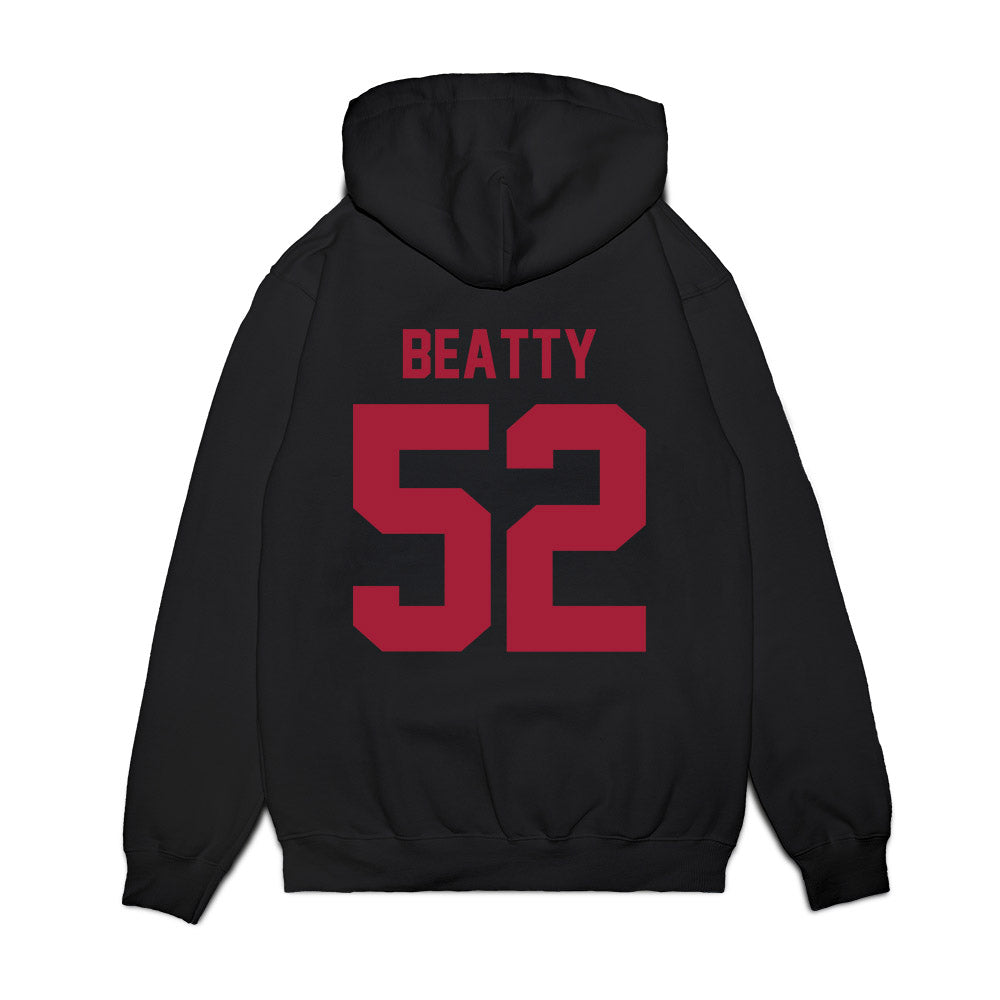 WSU - NCAA Football : Kaden Beatty - Vintage Helmet Premium Hooded Sweatshirt-1