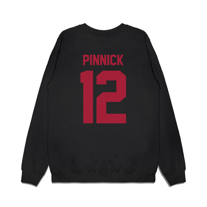 WSU - NCAA Football : Caden Pinnick - Vintage Helmet Premium Crewneck Sweatshirt-1