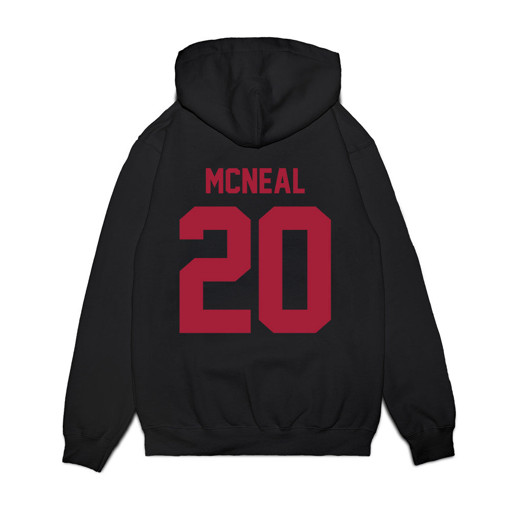 WSU - NCAA Football : Gaylon McNeal - Vintage Helmet Premium Hooded Sweatshirt-1