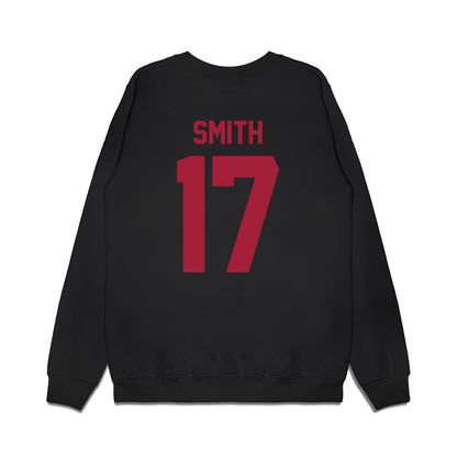 WSU - NCAA Football : Jamarey smith - Vintage Helmet Premium Crewneck Sweatshirt-1