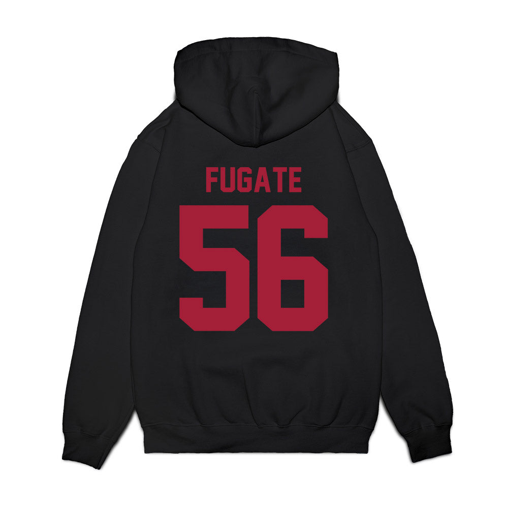 WSU - NCAA Football : Gavin Fugate - Vintage Helmet Premium Hooded Sweatshirt-1