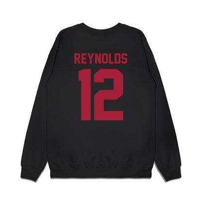 WSU - NCAA Football : Carsten Reynolds - Vintage Helmet Premium Crewneck Sweatshirt-1