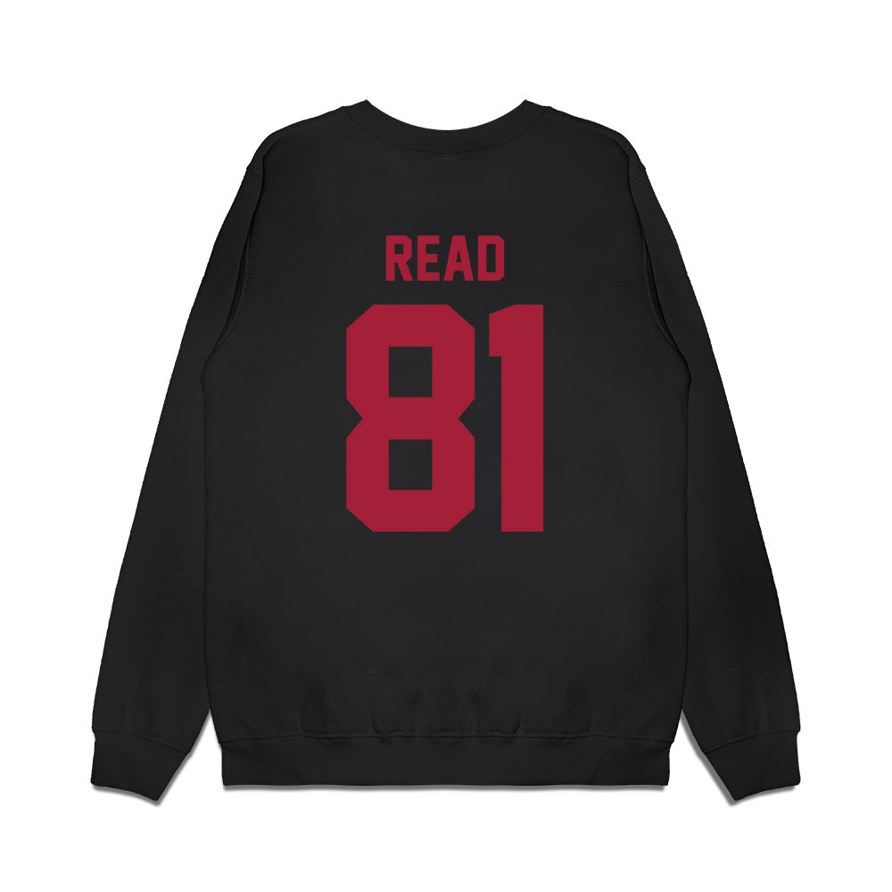 WSU - NCAA Football : Peyton Read - Vintage Helmet Premium Crewneck Sweatshirt-1
