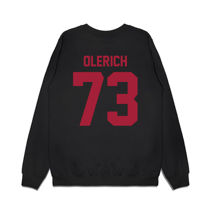 WSU - NCAA Football : AJ Olerich - Vintage Helmet Premium Crewneck Sweatshirt-1