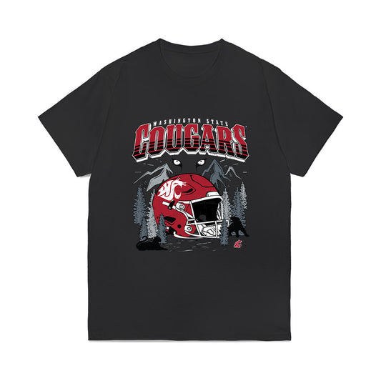 WSU - NCAA Football : Gavin Gray - Vintage Helmet Comfort Colors T-Shirt-0