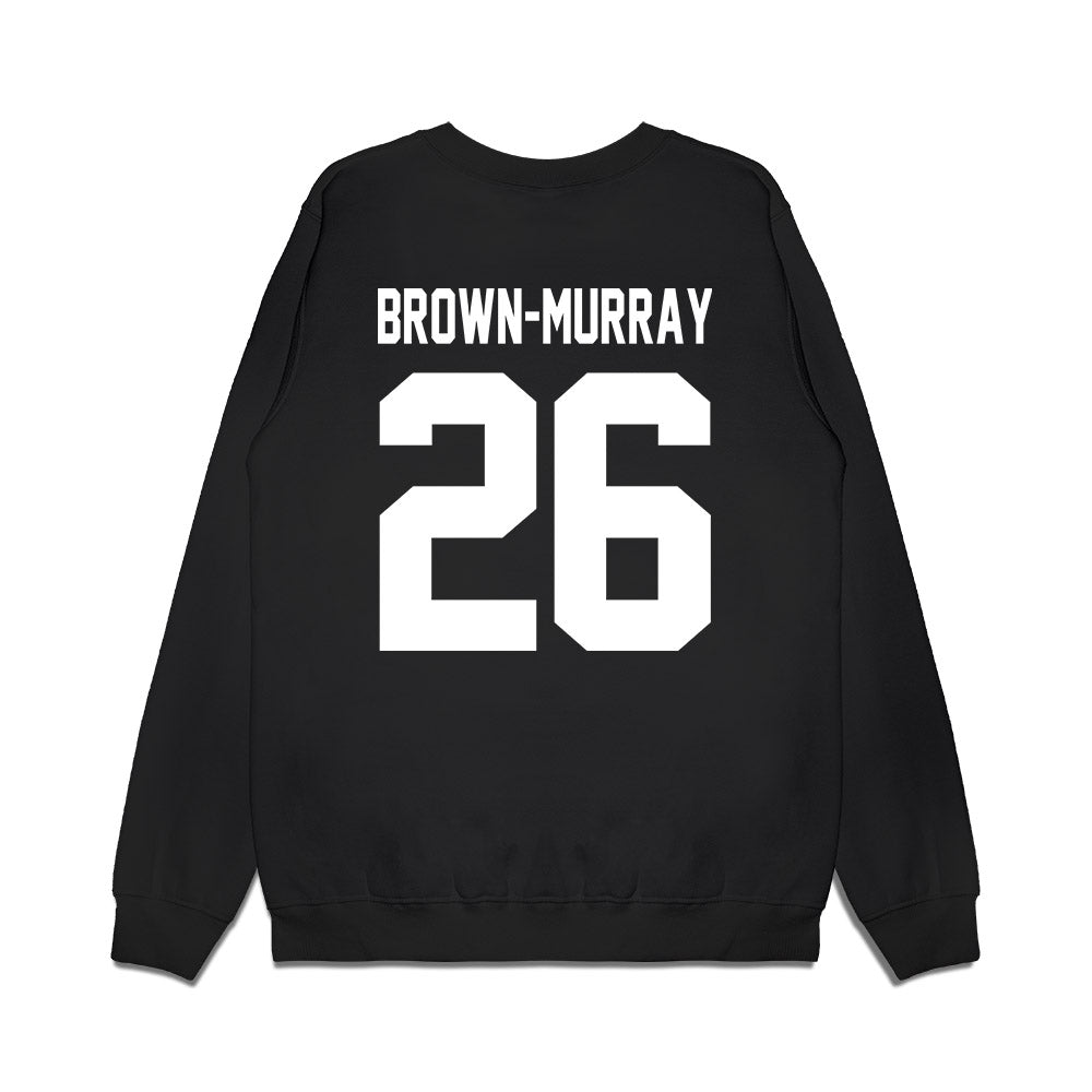 Virginia Tech - NCAA Football : Isaiah Brown-Murray - Vintage Helmet Premium Crewneck Sweatshirt-1
