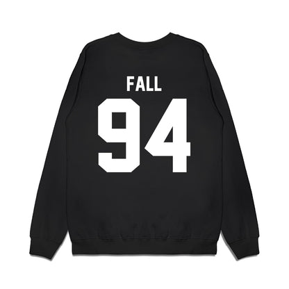 Virginia Tech - NCAA Football : Elhadj Fall - Vintage Helmet Premium Crewneck Sweatshirt-1