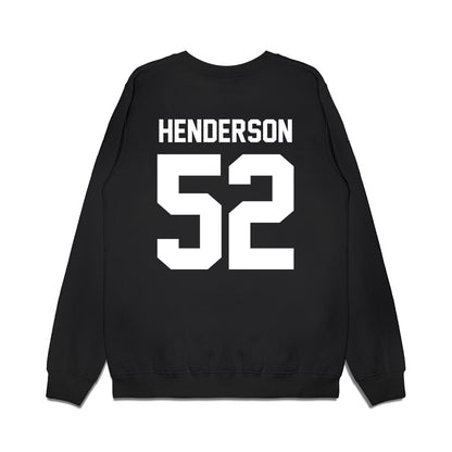Virginia Tech - NCAA Football : Sherrod Henderson - Vintage Helmet Premium Crewneck Sweatshirt-1