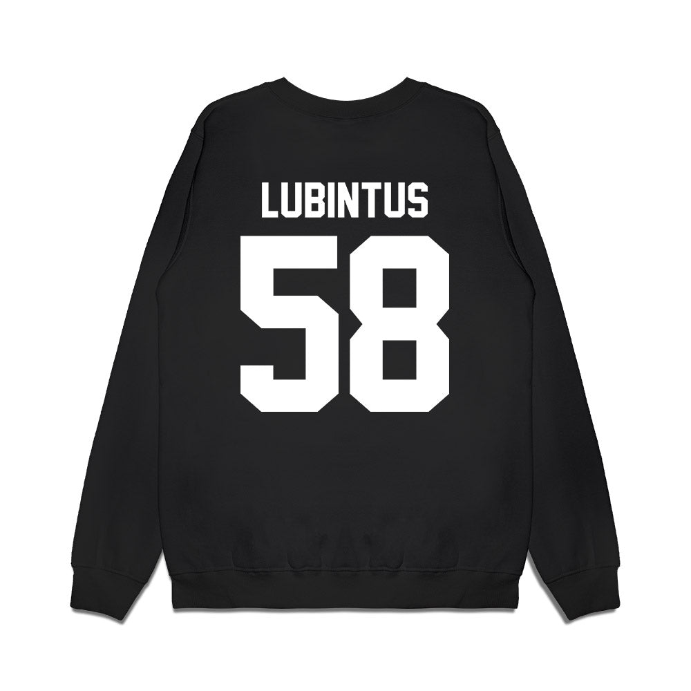 Virginia Tech - NCAA Football : Rose Lubintus - Vintage Helmet Premium Crewneck Sweatshirt-1