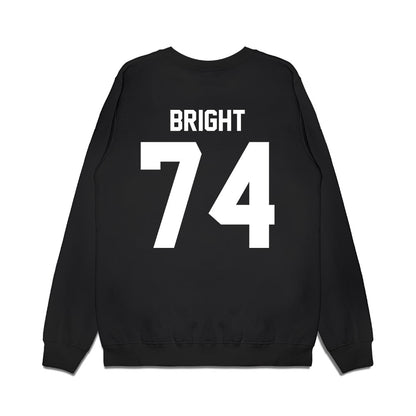 Virginia Tech - NCAA Football : Marlen Bright - Vintage Helmet Premium Crewneck Sweatshirt-1